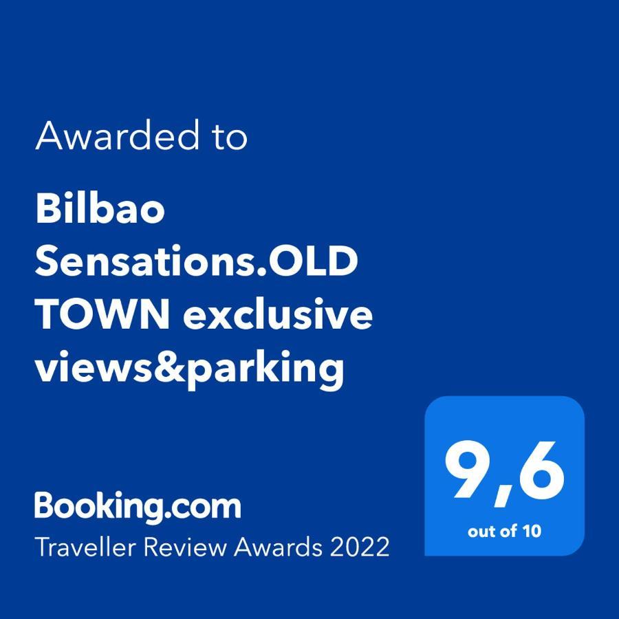 Apartament Bilbao Sensations.Old Town Exclusive Views&Parking Zewnętrze zdjęcie